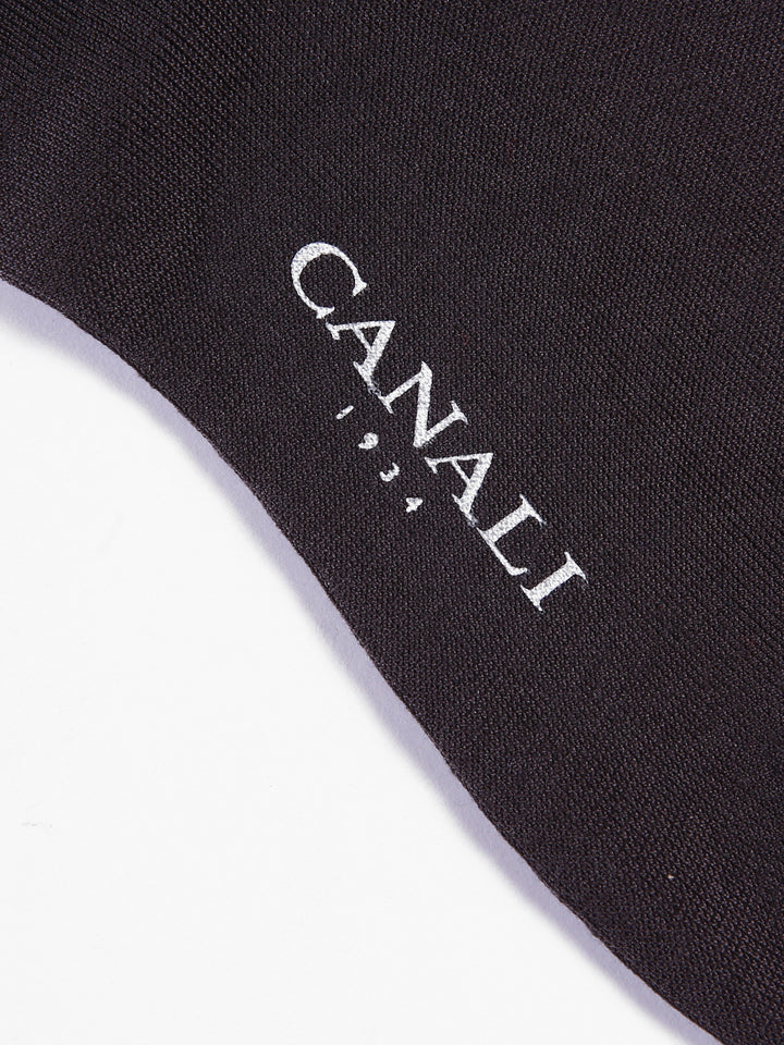 Canali Men 100%Cotton Scoks ML09UN0 (Charcoal)