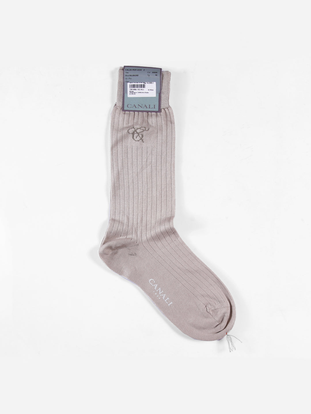 Canali Men 100%Cotton Scoks ML09UN0 (Fawn)