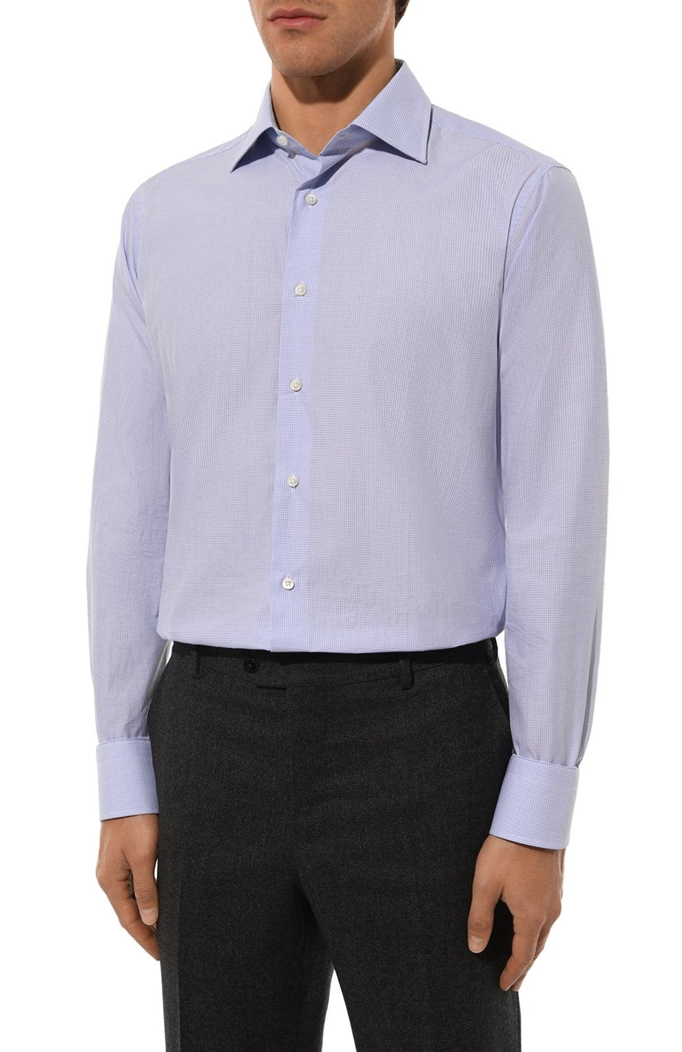 Canali Men L/S Textured Formal Shirt GR01585