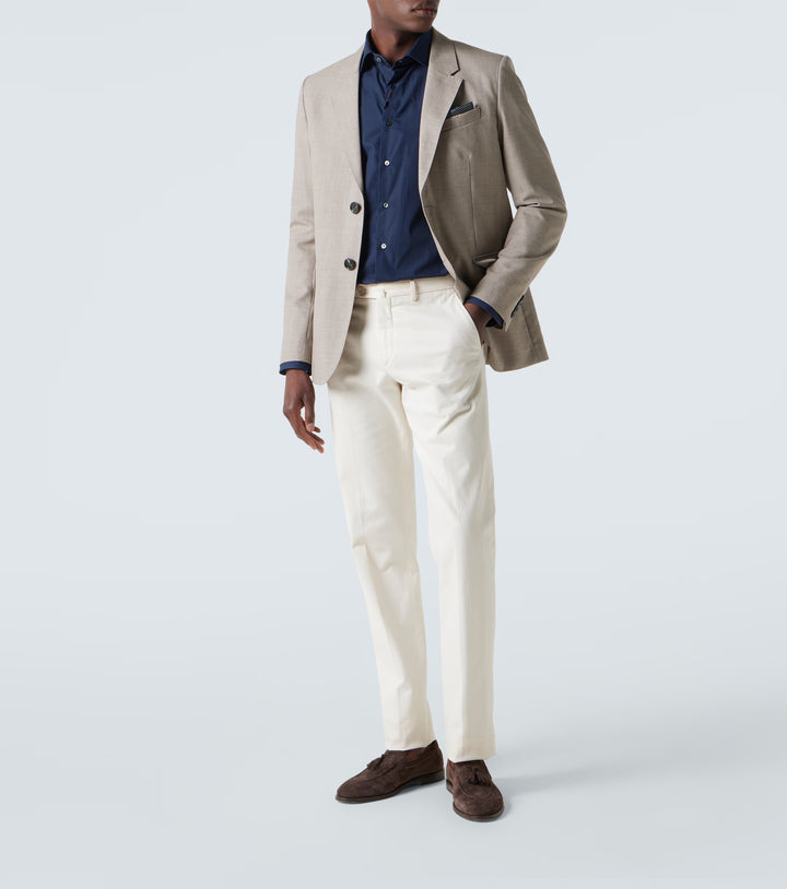 Canali Men L/S Plain Formal Shirt GD03010