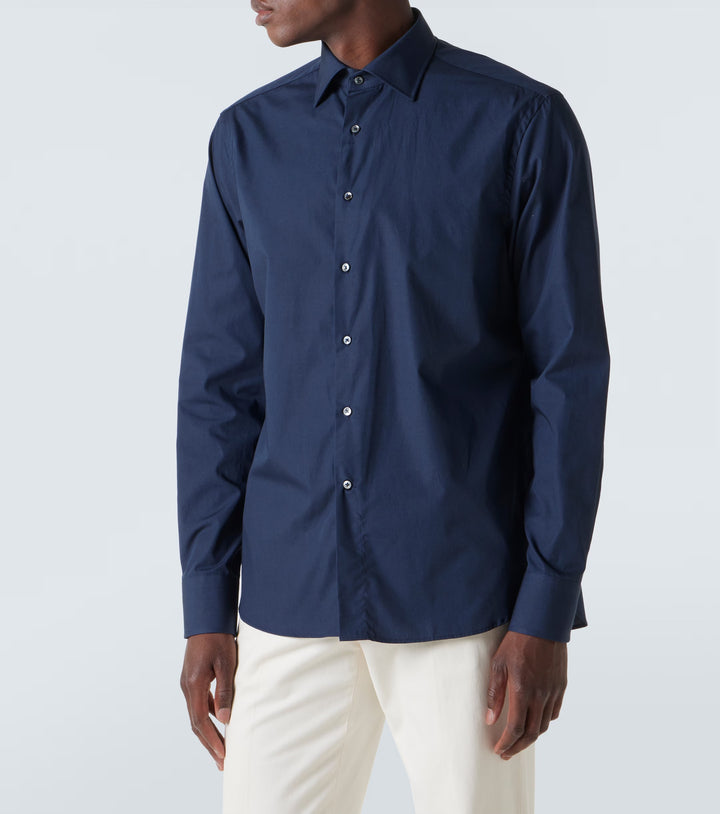 Canali Men L/S Plain Formal Shirt GD03010