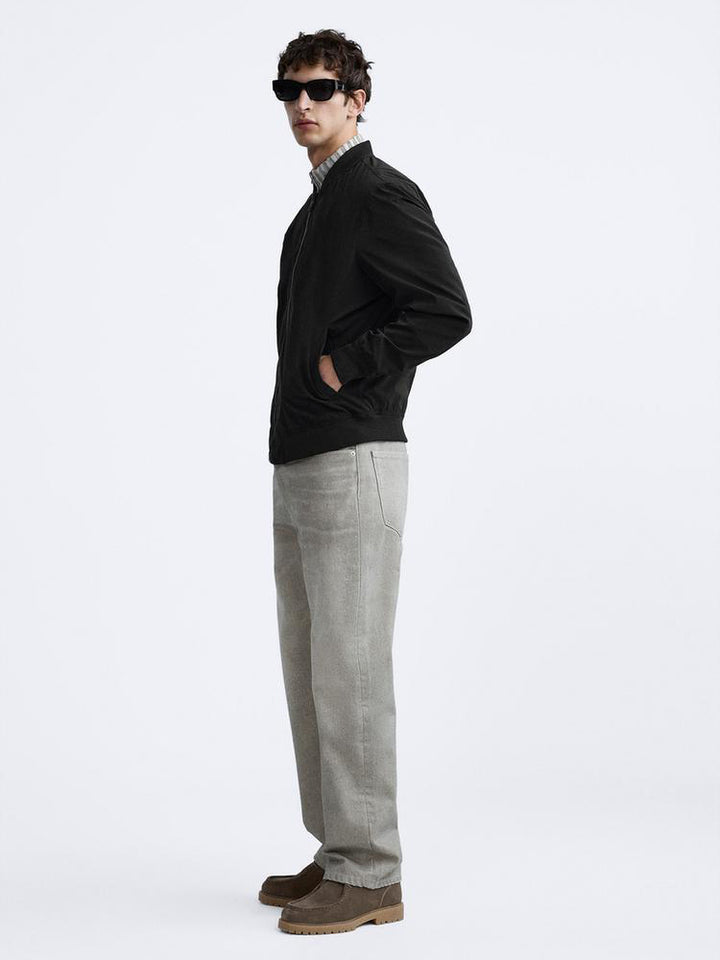 Zara Man L/S Parachute Jacket 3918/441/800