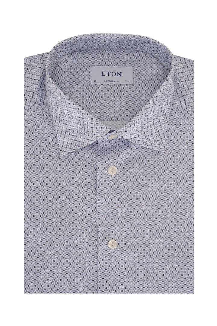 Eton Men L/S RF Printed Formal Shirt100010466