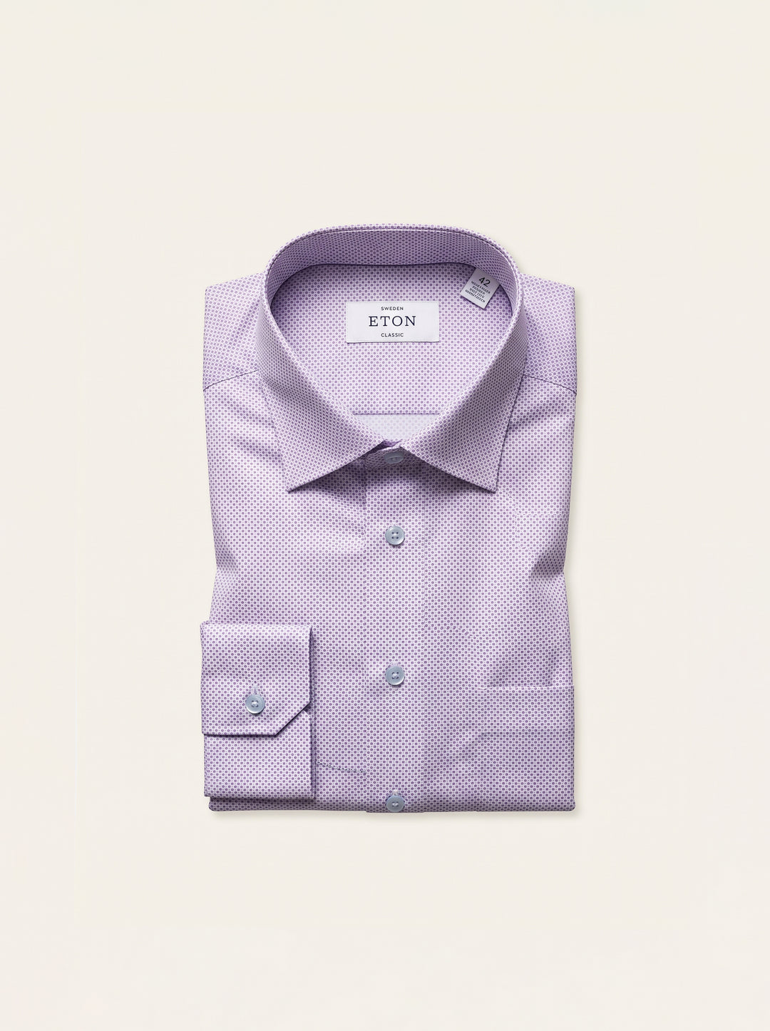 Eton Men L/S CF Printed Formal Shirt100004602