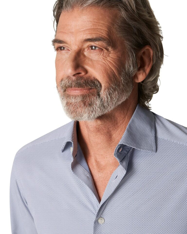 Eton Men L/S SF Self Design Formal Shirt100004588