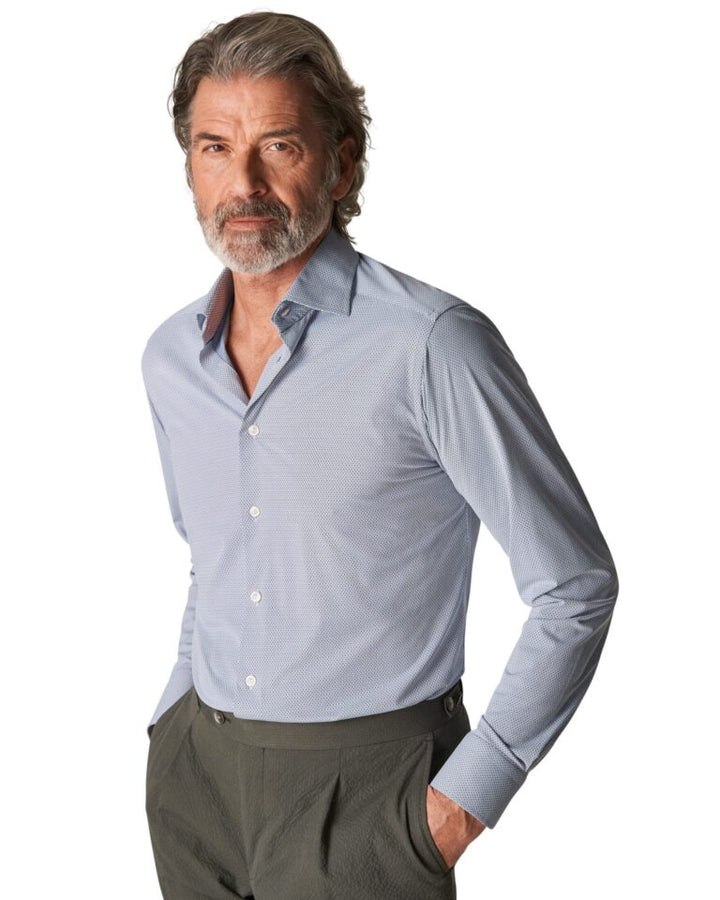 Eton Men L/S SF Self Design Formal Shirt100004588