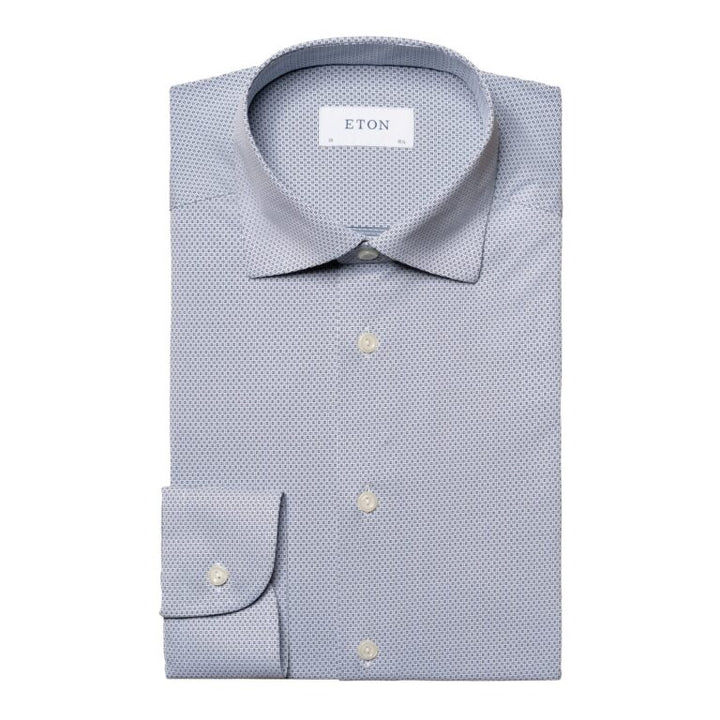 Eton Men L/S SF Self Design Formal Shirt100004588