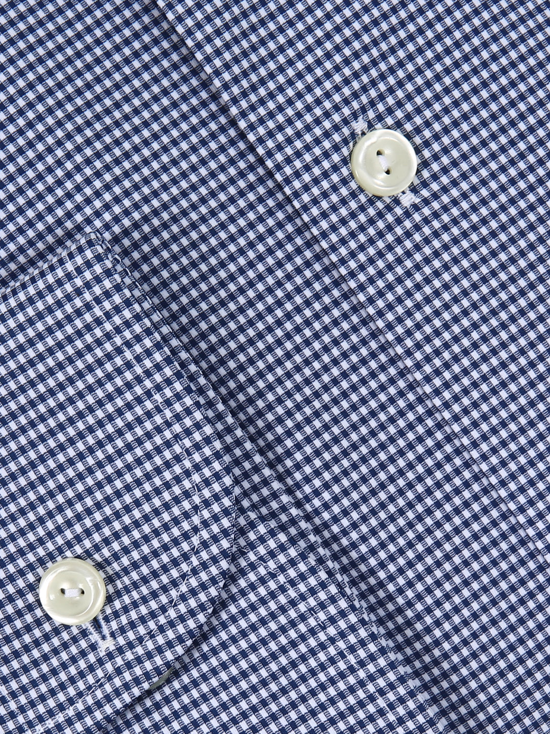 Eton Men L/S SF Small Check Formal Shirt100010374