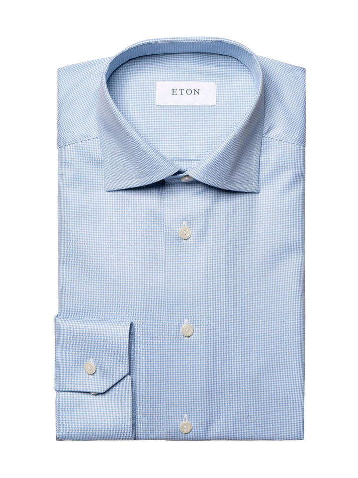 Eton Men L/S RF Pin Dot Formal Shirt100013296