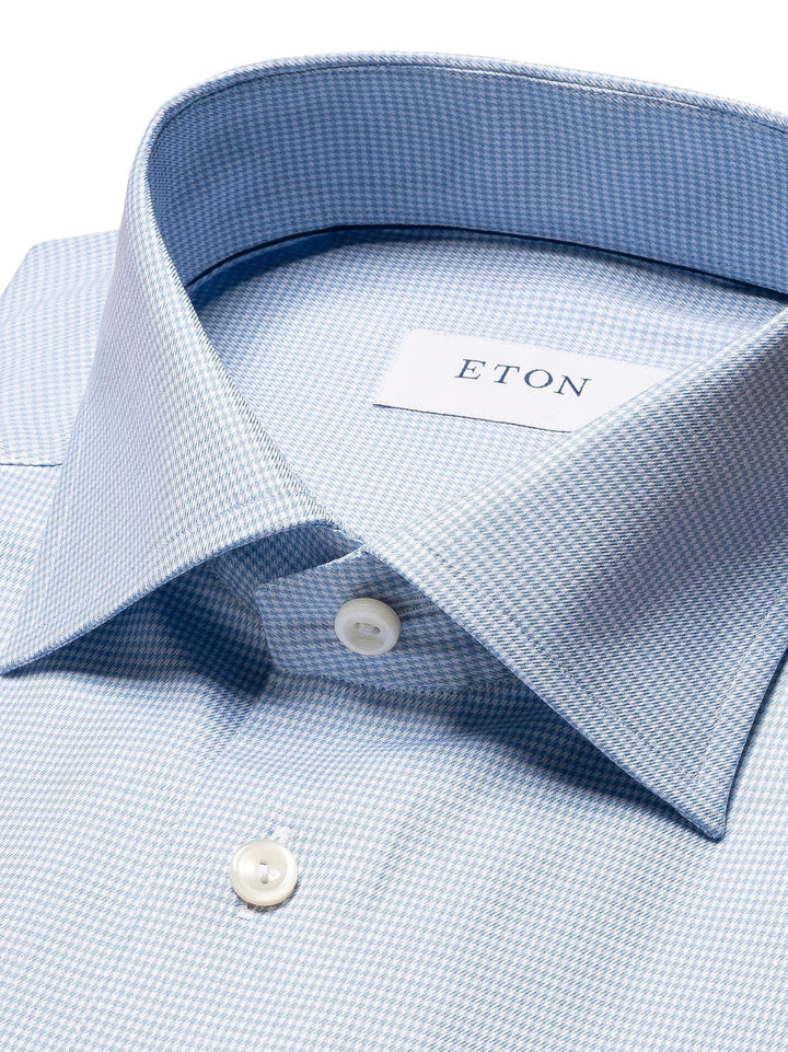 Eton Men L/S RF Pin Dot Formal Shirt100013296