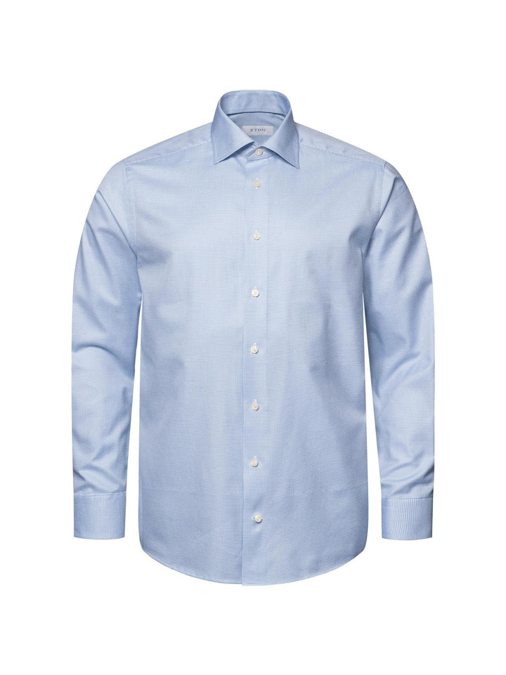 Eton Men L/S RF Pin Dot Formal Shirt100013296