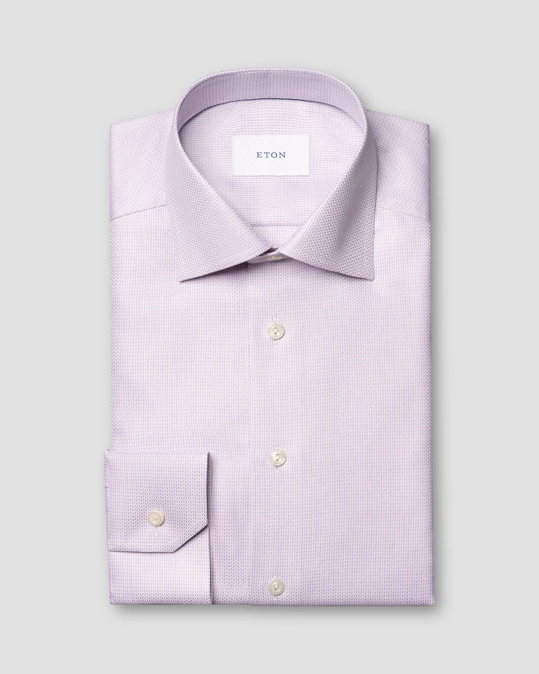 Eton Men L/S RF Pin Dot Formal Shirt100013296