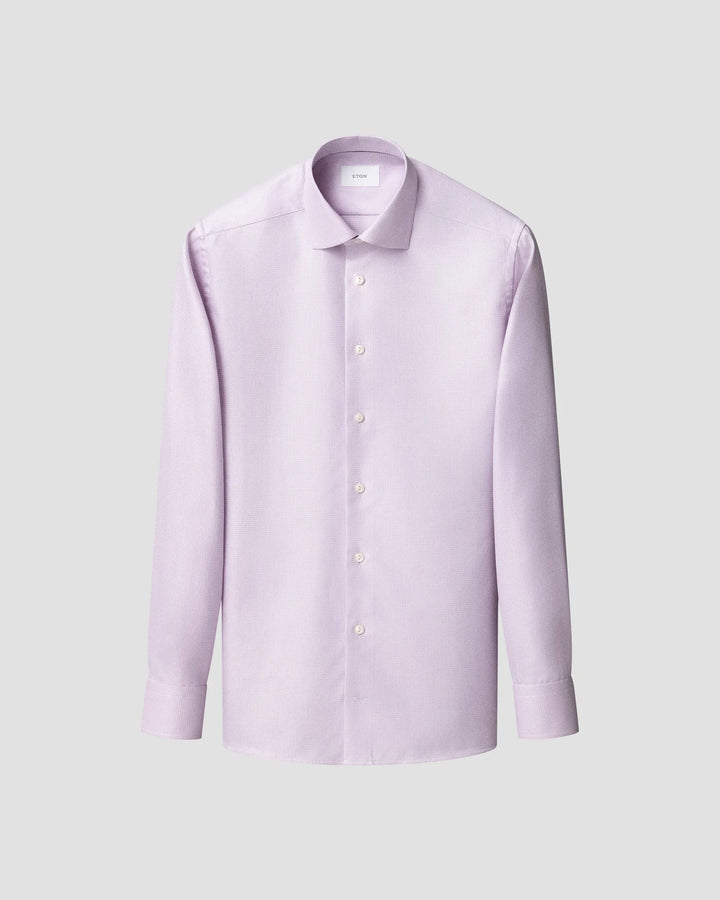 Eton Men L/S RF Pin Dot Formal Shirt100013296