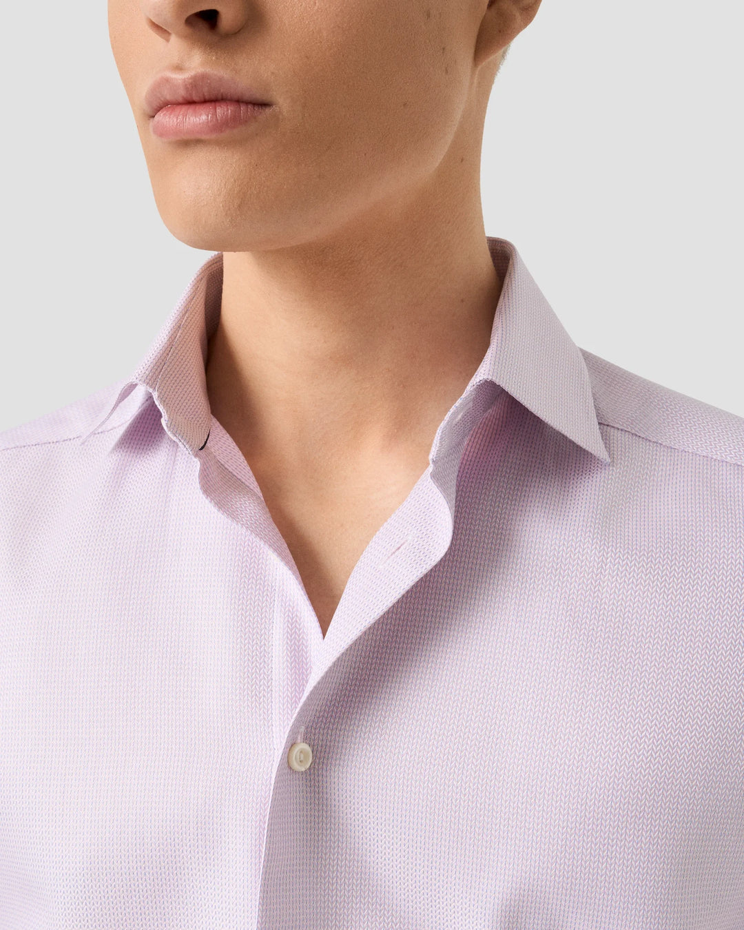 Eton Men L/S RF Pin Dot Formal Shirt100013296