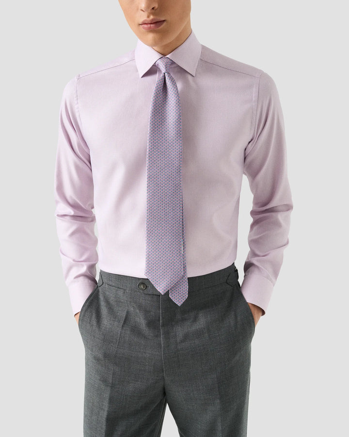 Eton Men L/S RF Pin Dot Formal Shirt100013296