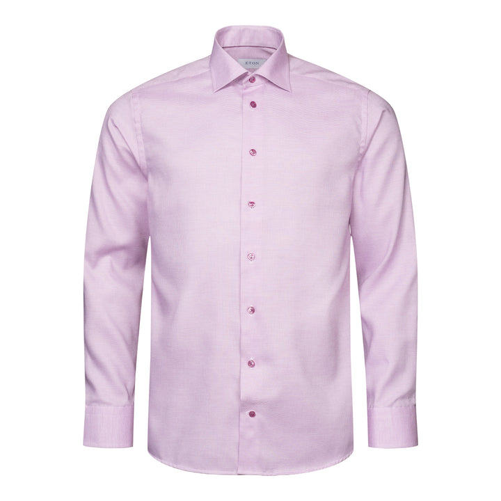 Eton Men L/S RF Textured Formal Shirt100011676