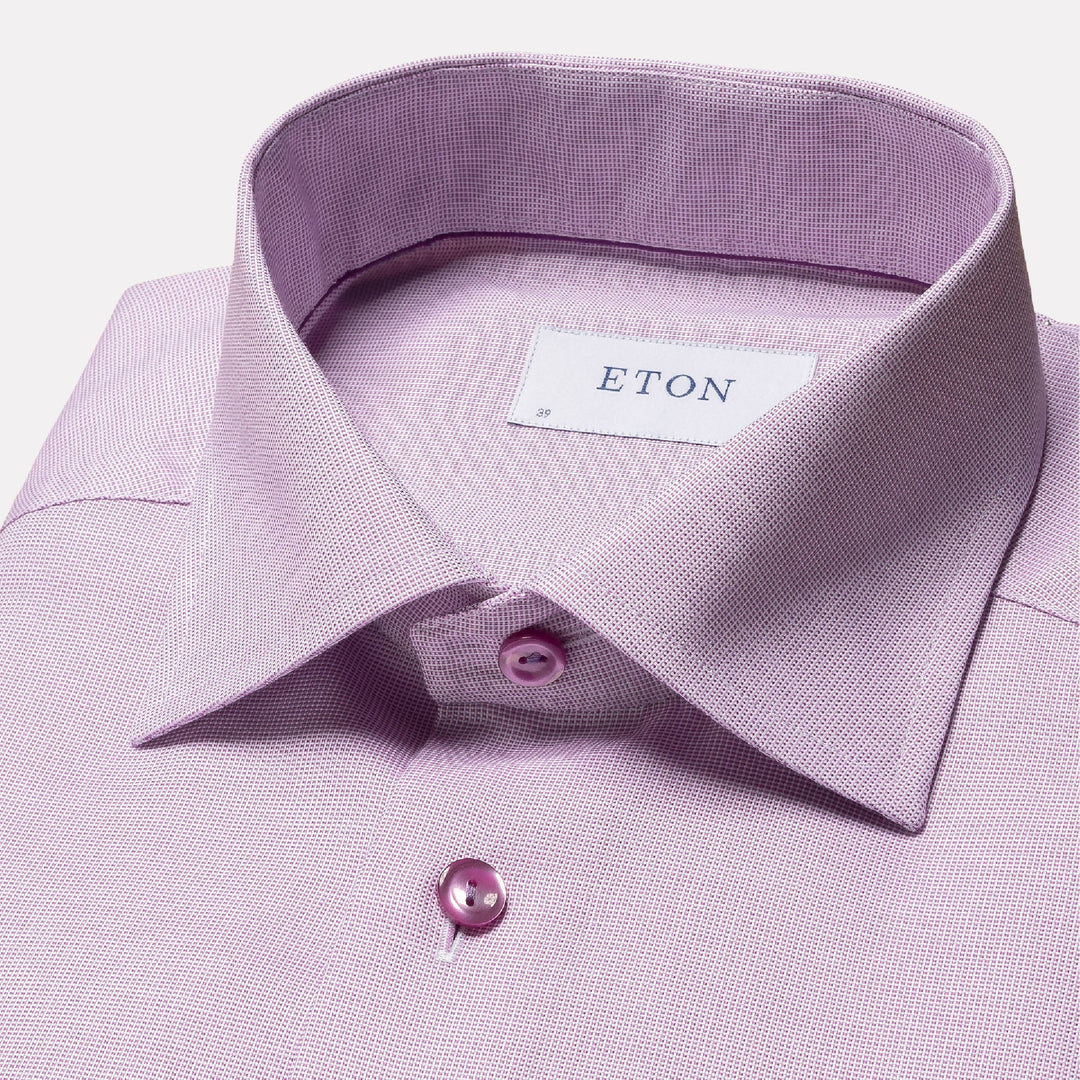 Eton Men L/S RF Textured Formal Shirt100011676