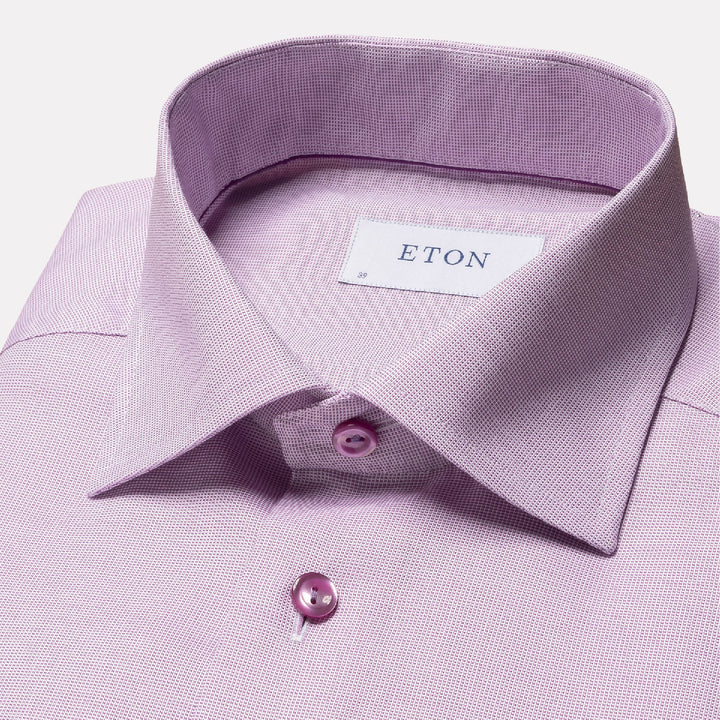 Eton Men L/S RF Textured Formal Shirt100011676