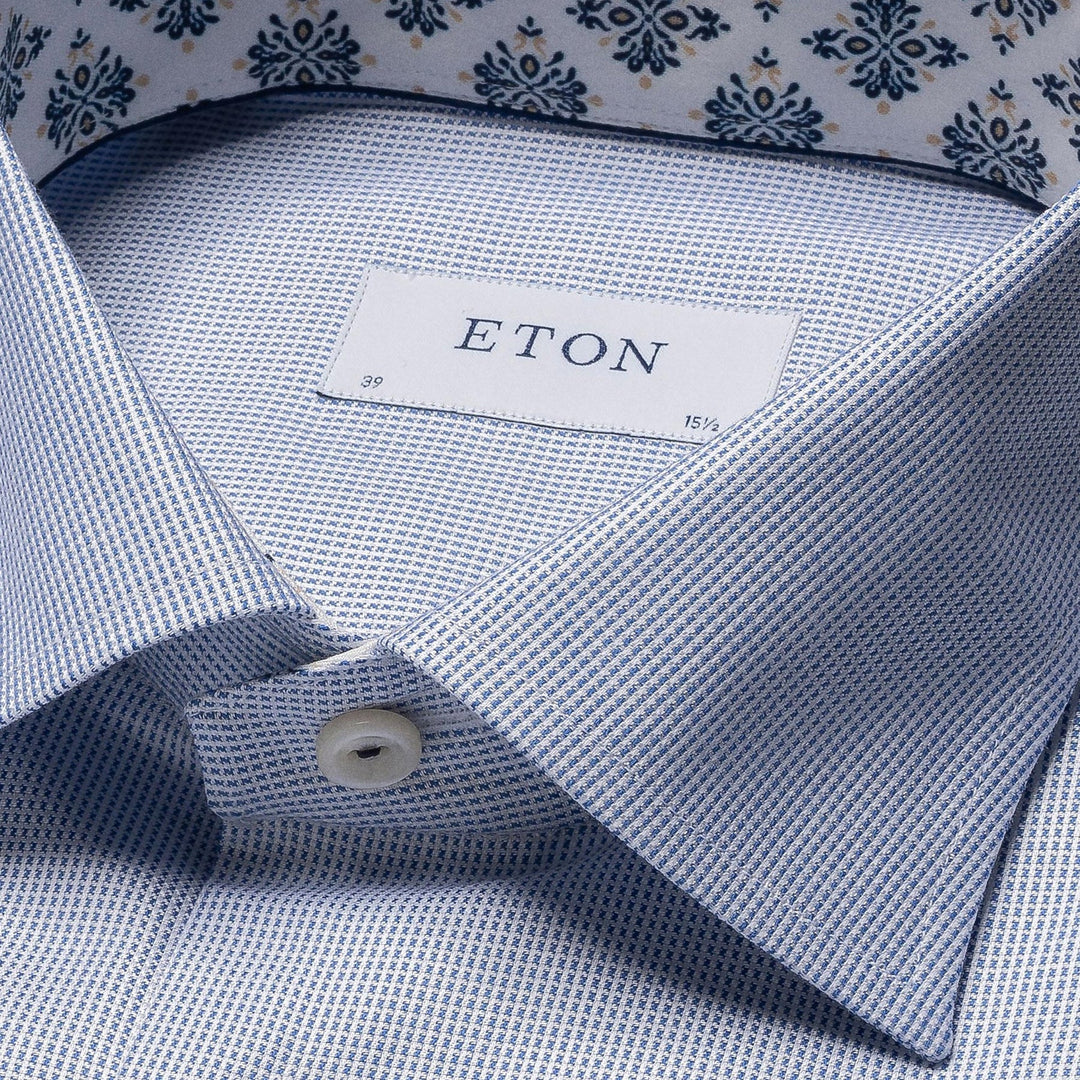 Eton Men L/S CF Textured Formal Shirt10001245