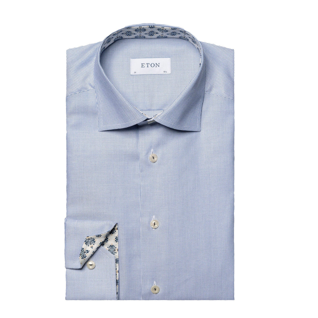Eton Men L/S CF Textured Formal Shirt10001245