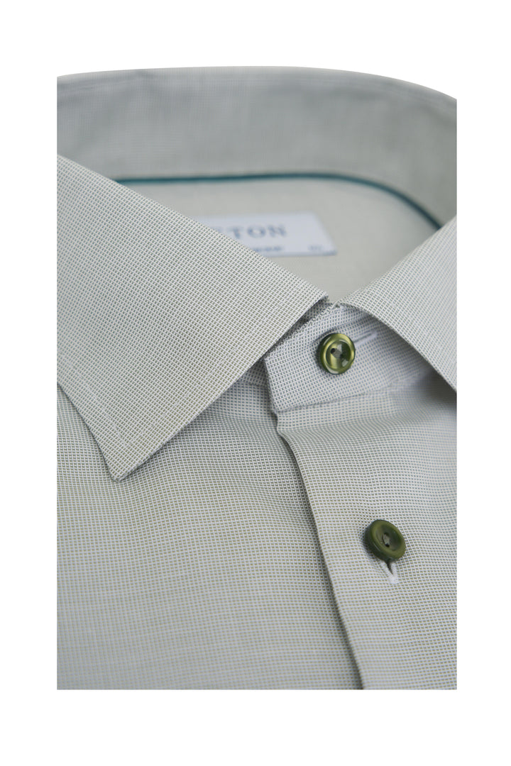 Eton Men L/S SF Textured Formal Shirt100011289