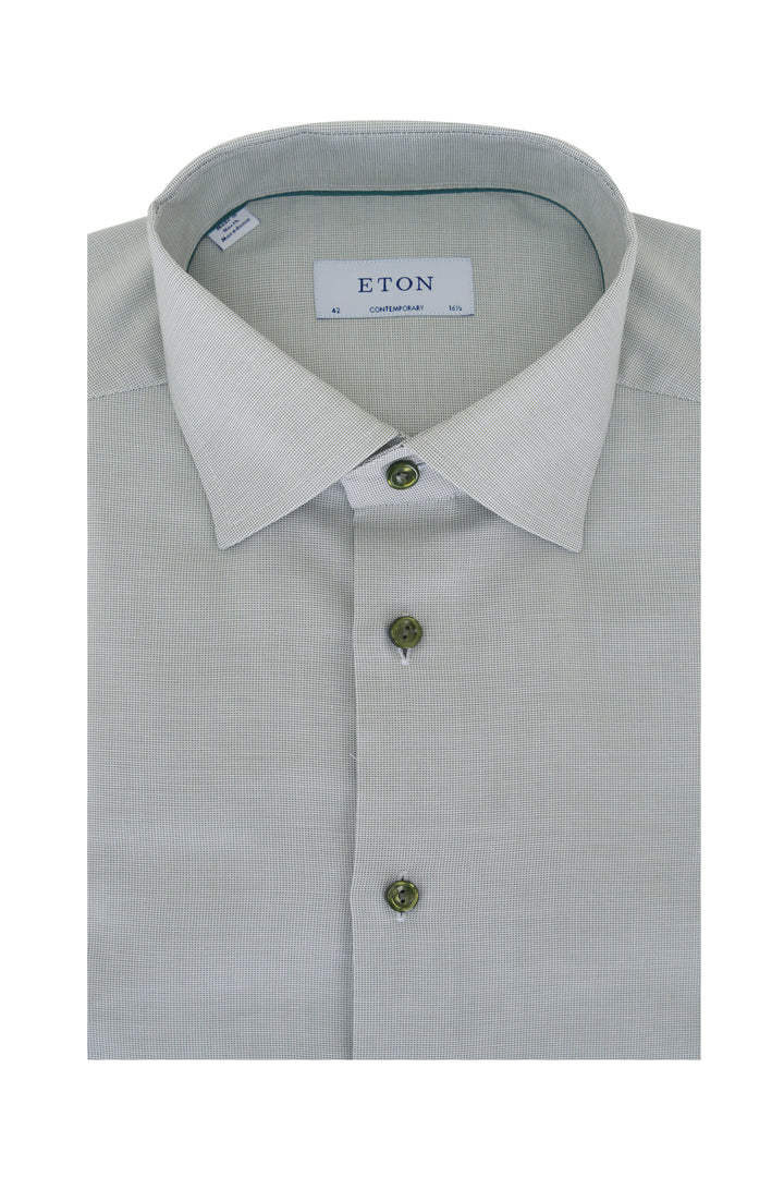 Eton Men L/S SF Textured Formal Shirt100011289