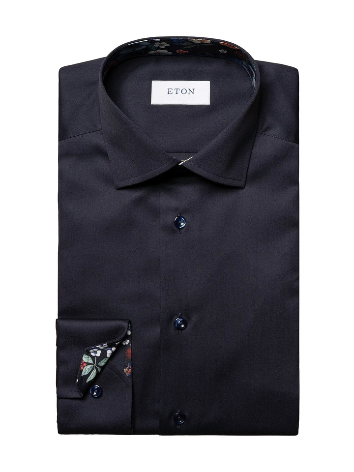 Eton Men L/S CF Plain Formal Shirt100011222