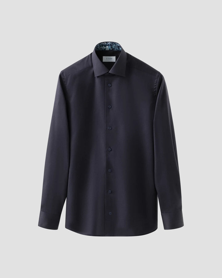 Eton Men L/S SF Plain Formal Shirt100012646