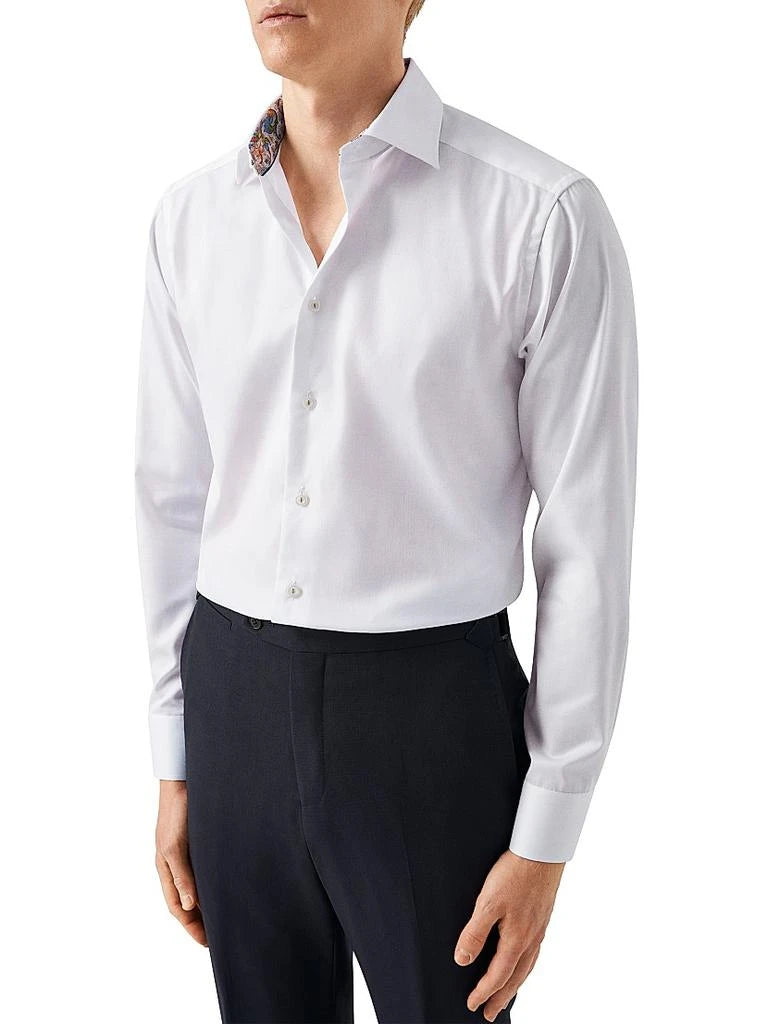 Eton Men L/S CF Plain Formal Shirt100012698