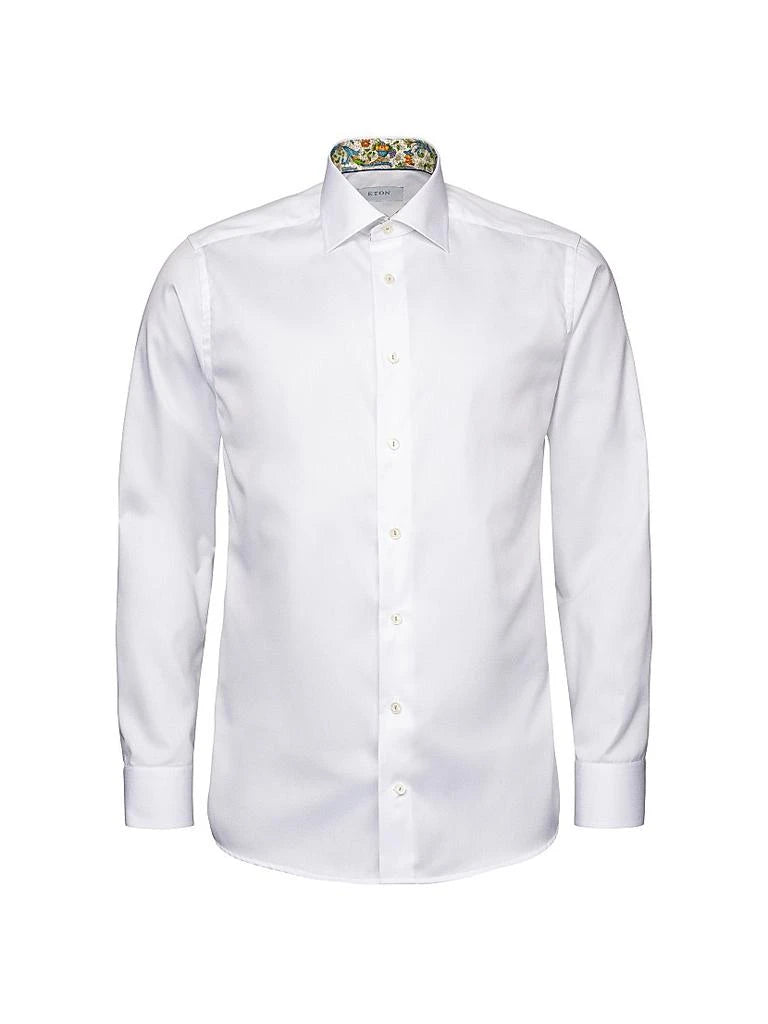 Eton Men L/S CF Plain Formal Shirt100012698