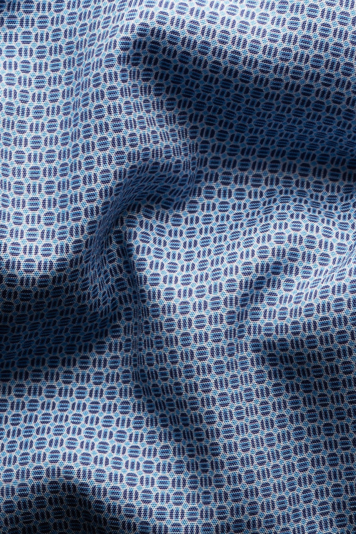 Eton Men S/S Small Check B-Shirt100012028