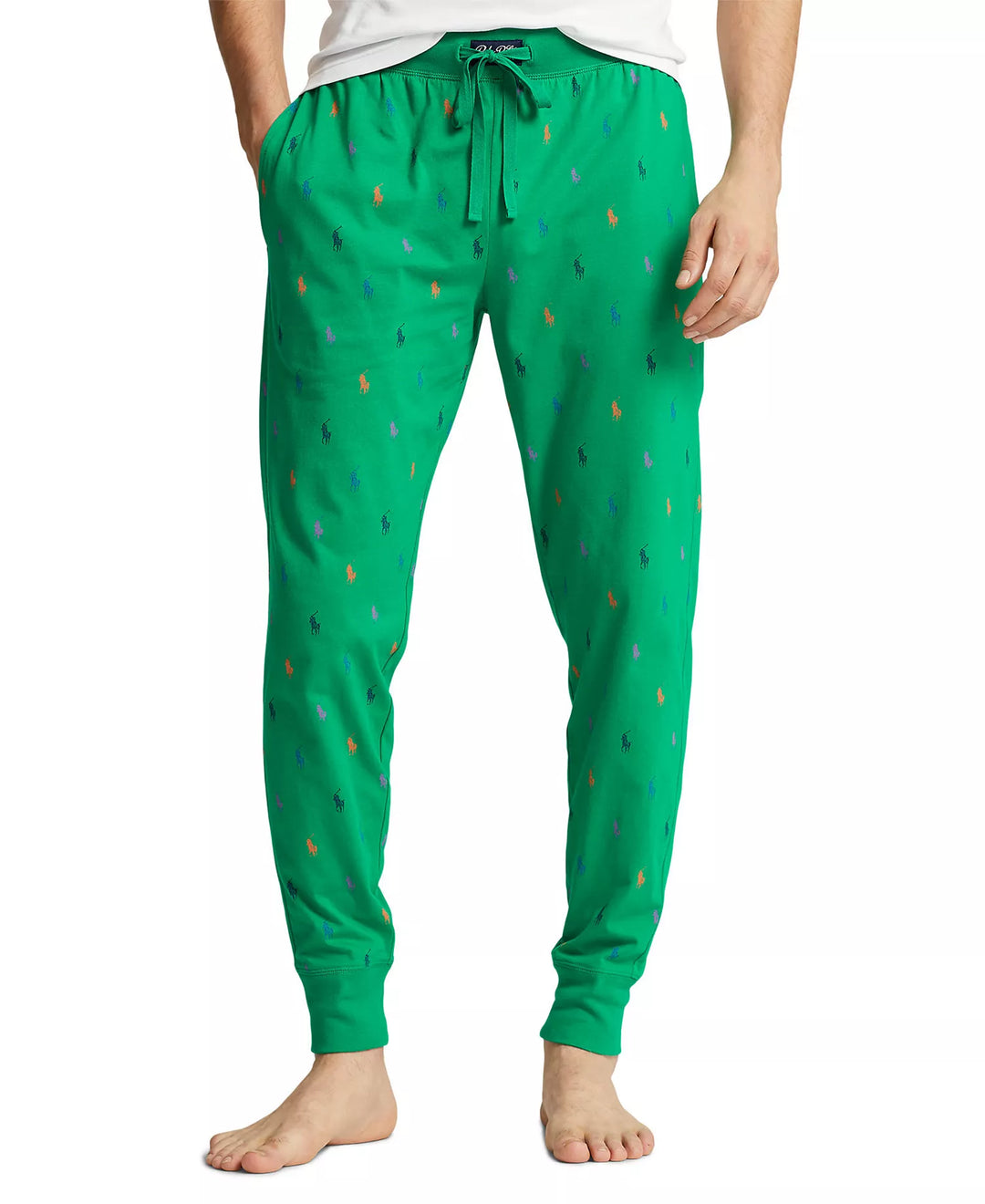 RL Men (Small Pony ) Knitted Pajama (Green)