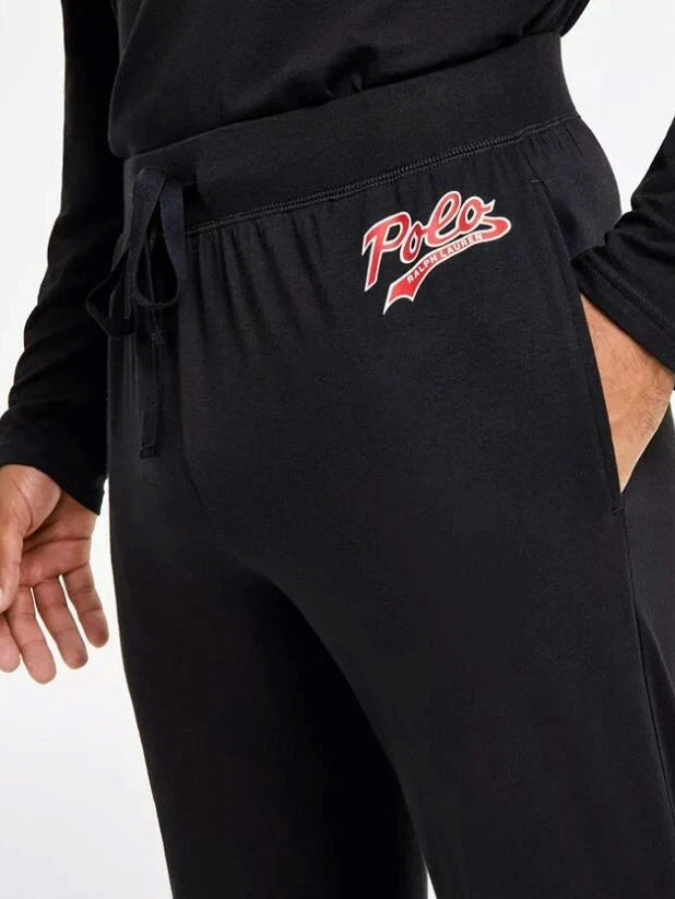 RL Men (Polo Print ) Knitted Pajama