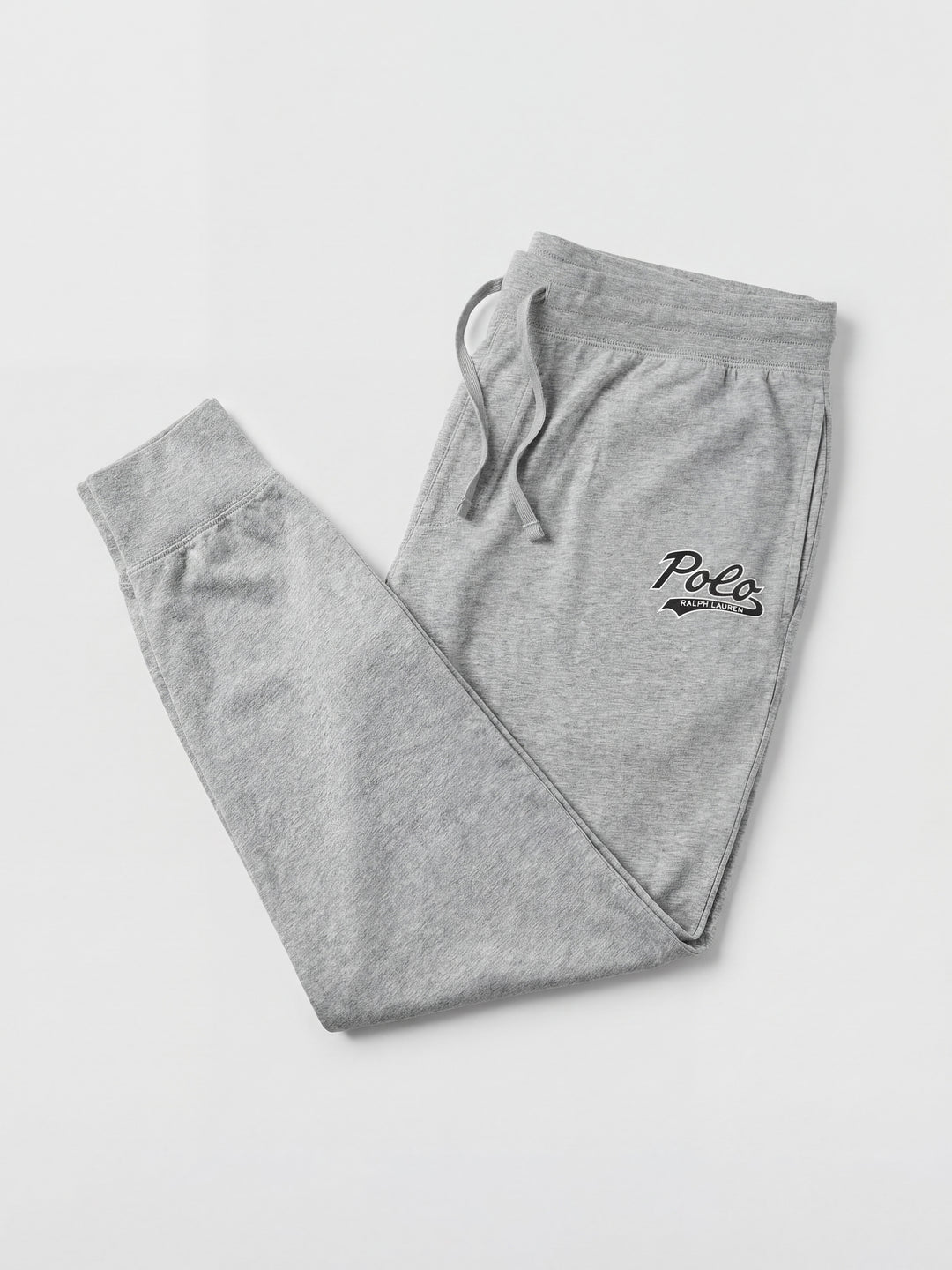 RL Men (Polo Print ) Knitted Pajama (Grey)