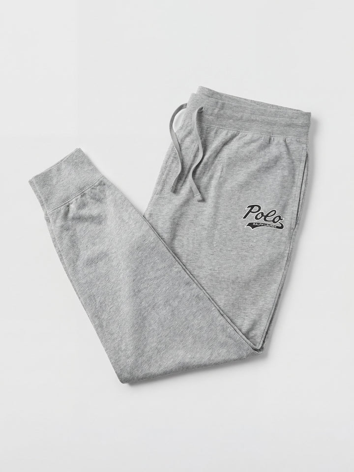 RL Men (Polo Print ) Knitted Pajama (Grey)