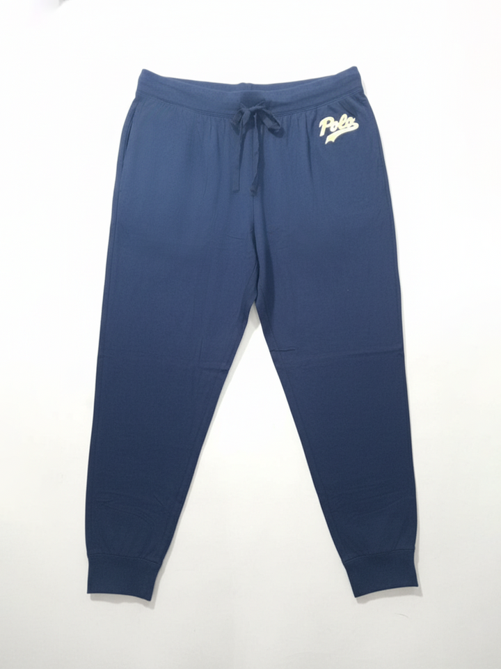 RL Men (Polo Print ) Knitted Pajama (Navy)