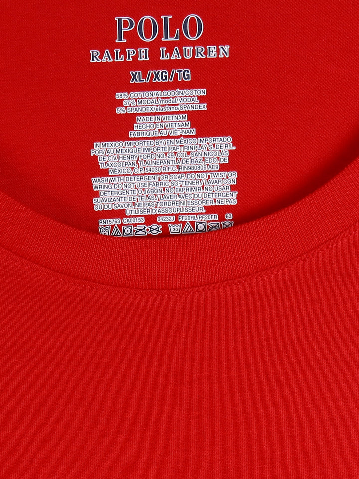 RL Men S/S R-N (Polo Print ) T-Shirt