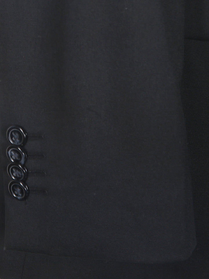 Baumler Men 100% Wool 2pcs Plain Suit 1640