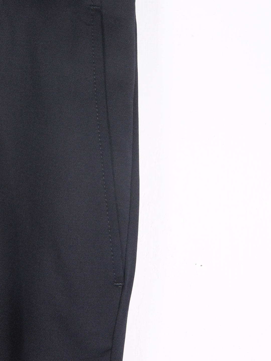 Baumler Men 100% Wool 2pcs Plain Suit 1640 (Dark Navy)