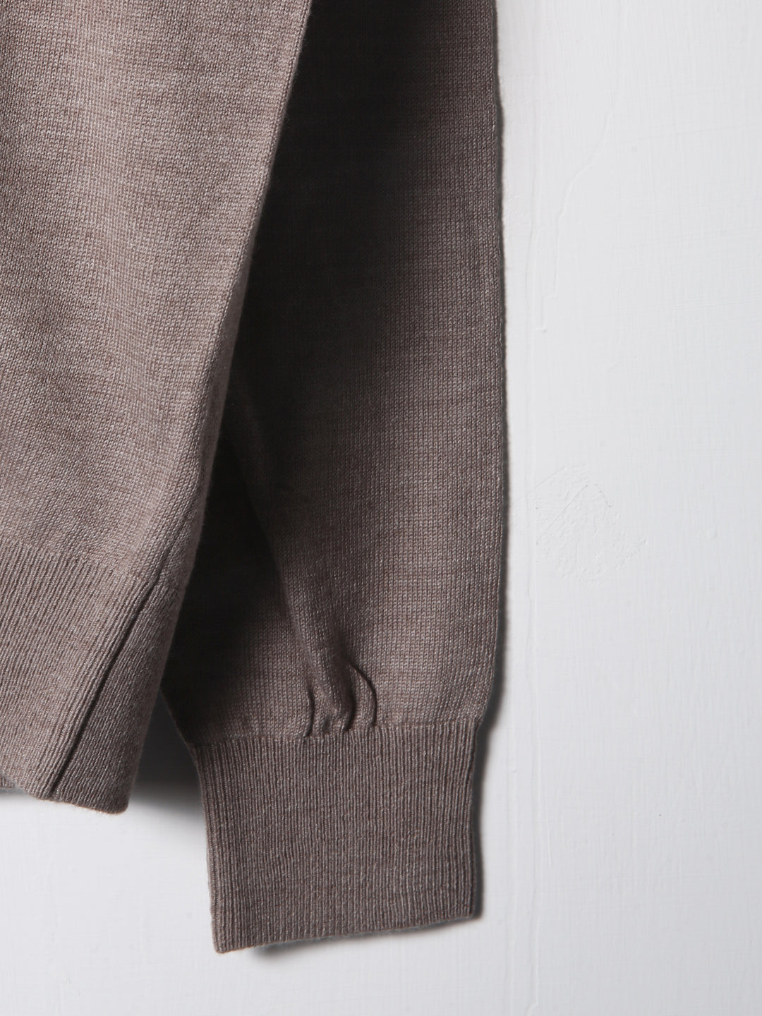 BMR Men L/S Merino Plain Cardigan 87206 (Neutral)