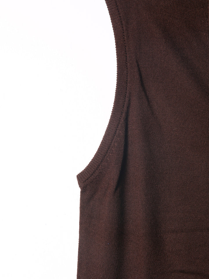 BMR Men L/S Merino Plain Cardigan 87207