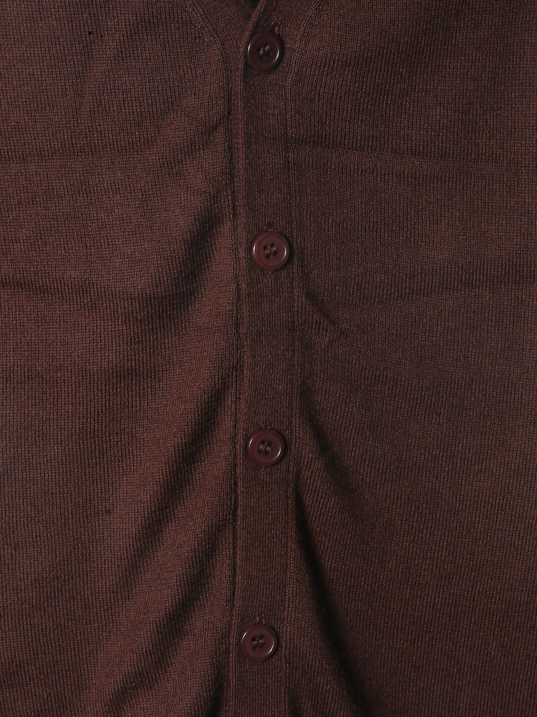 BMR Men L/S Merino Plain Cardigan 87207