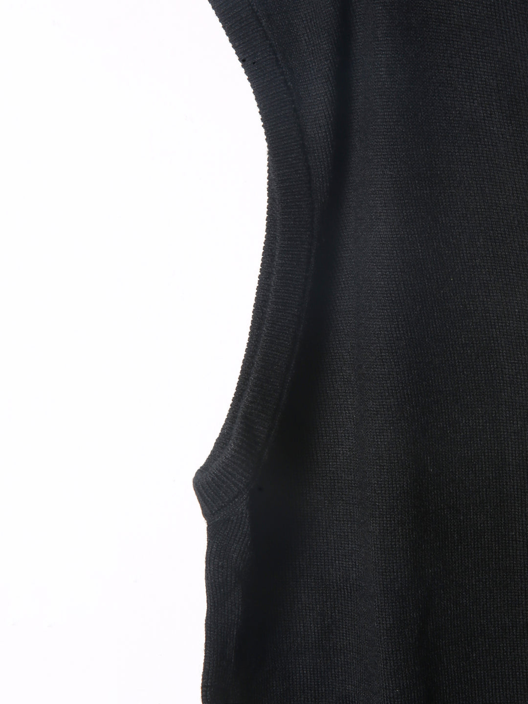 BMR Men S/L V-N Merino Sweater 87208 (Black)