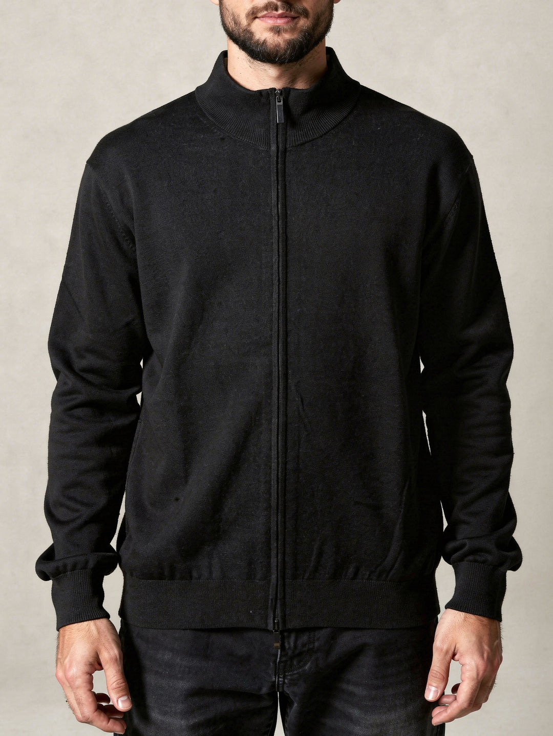 BMR Men L/S Merino Zipper 87209