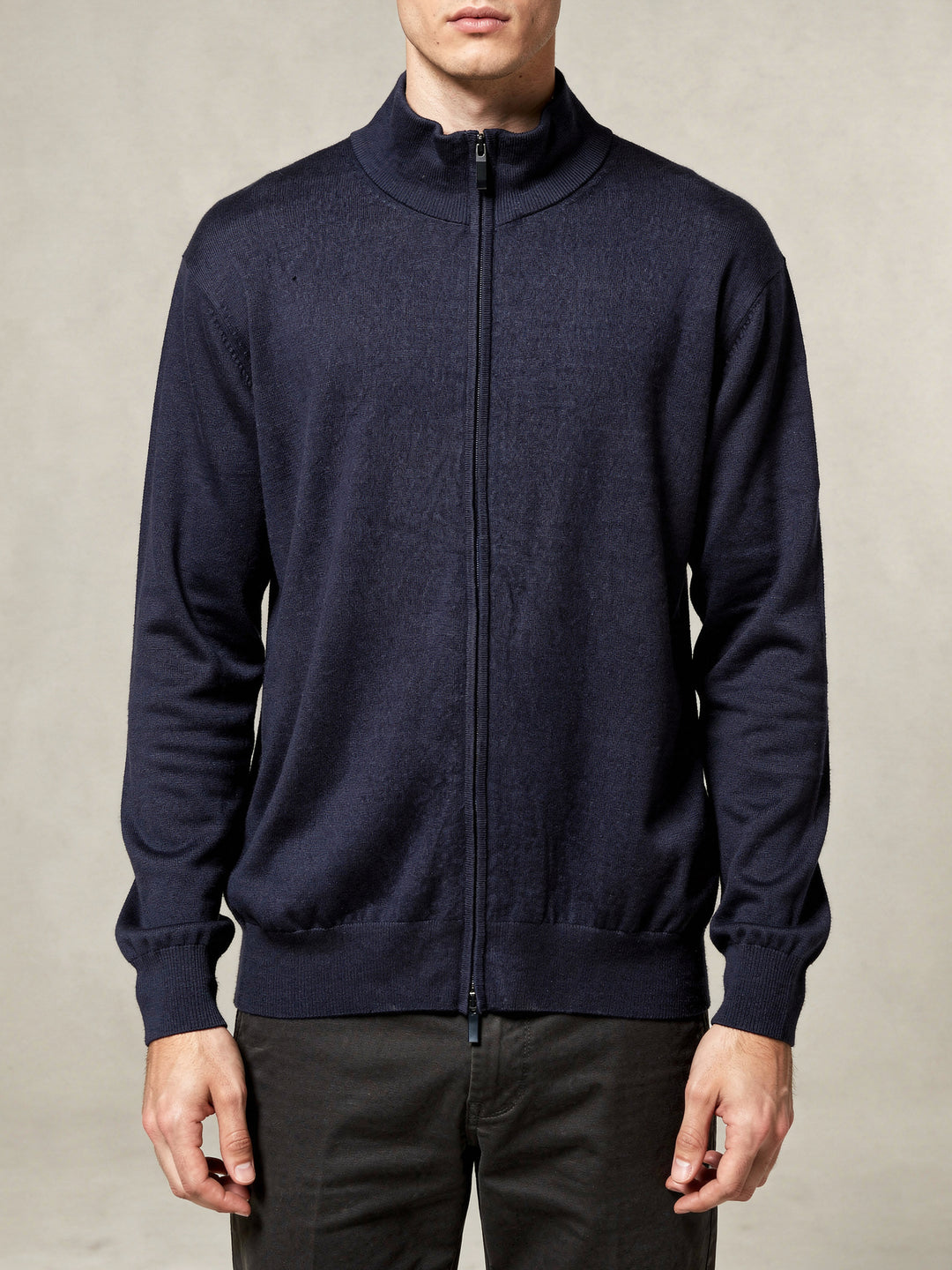 BMR Men L/S Merino Zipper 87209