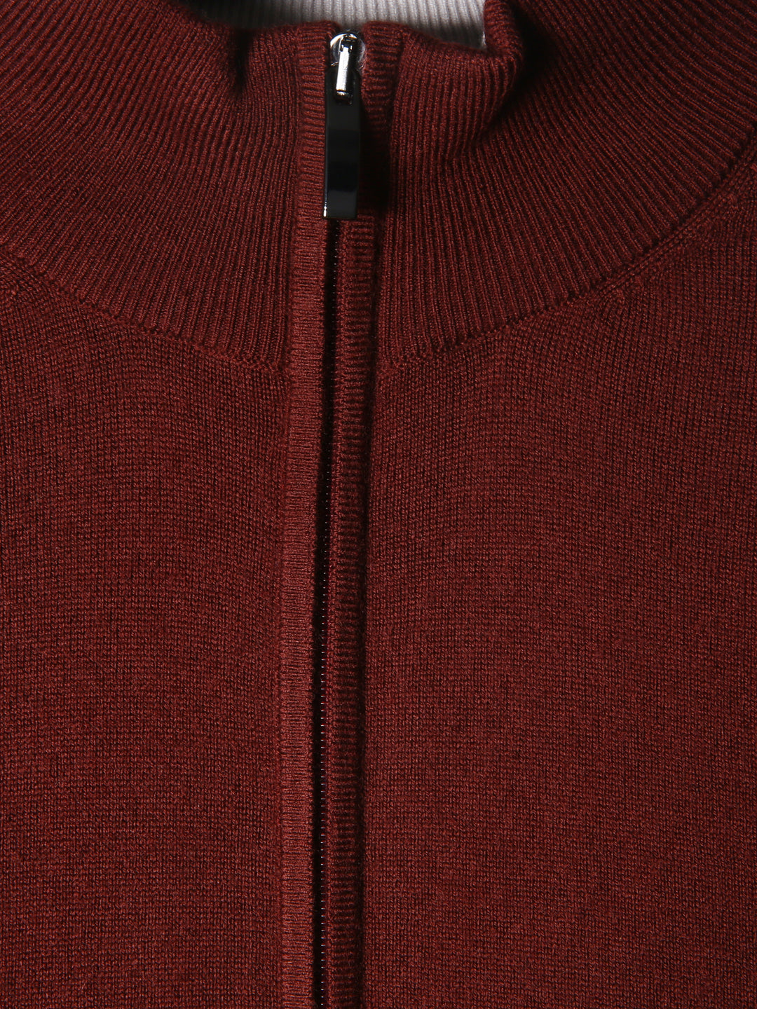 BMR Men L/S Merino Zipper 87209 (Wine)