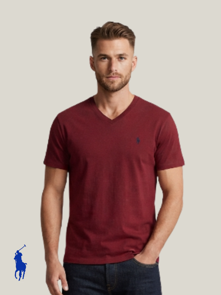 RL Men S/S V-N T-Shirt AT-SB-710938687