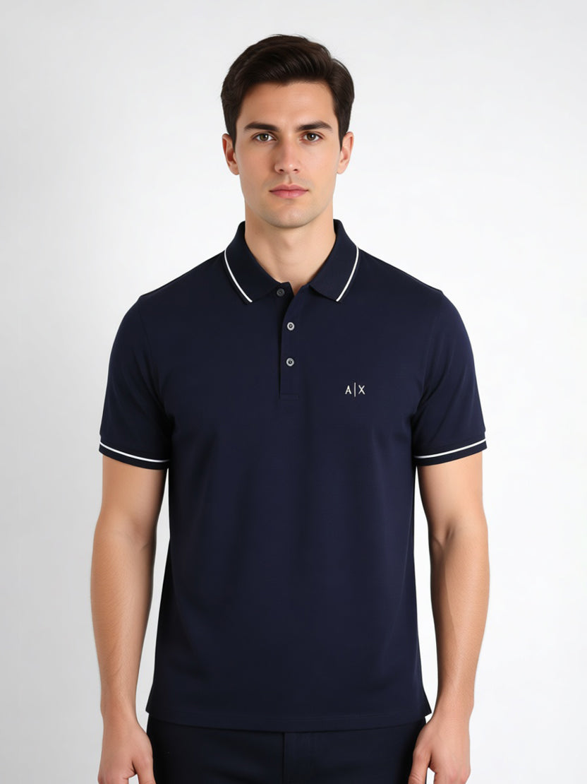 A/X Men S/S Polo AT-SB-7VZFLEZJM5Z