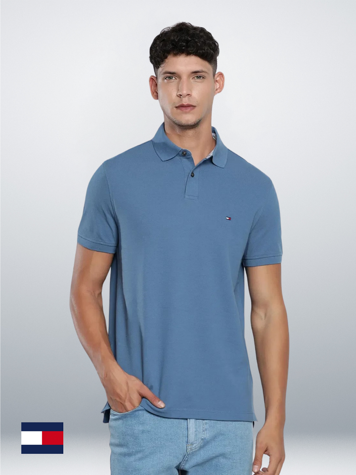 TH Men S/S Plain Polo MT-78JA572