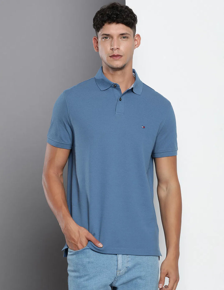 TH Men S/S Plain Polo MT-78JA572